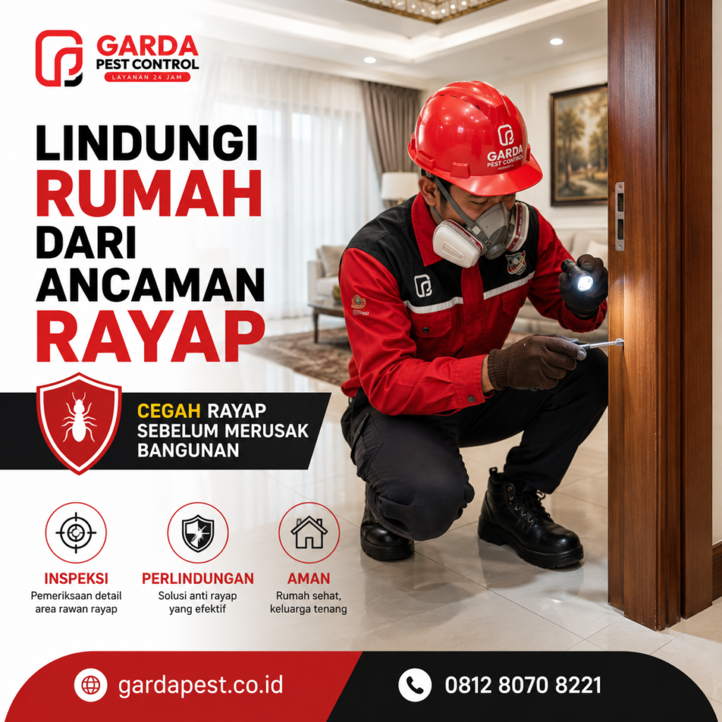 Ampuh! Ini Cara Basmi Rayap Kayu Kering Hingga Tuntas