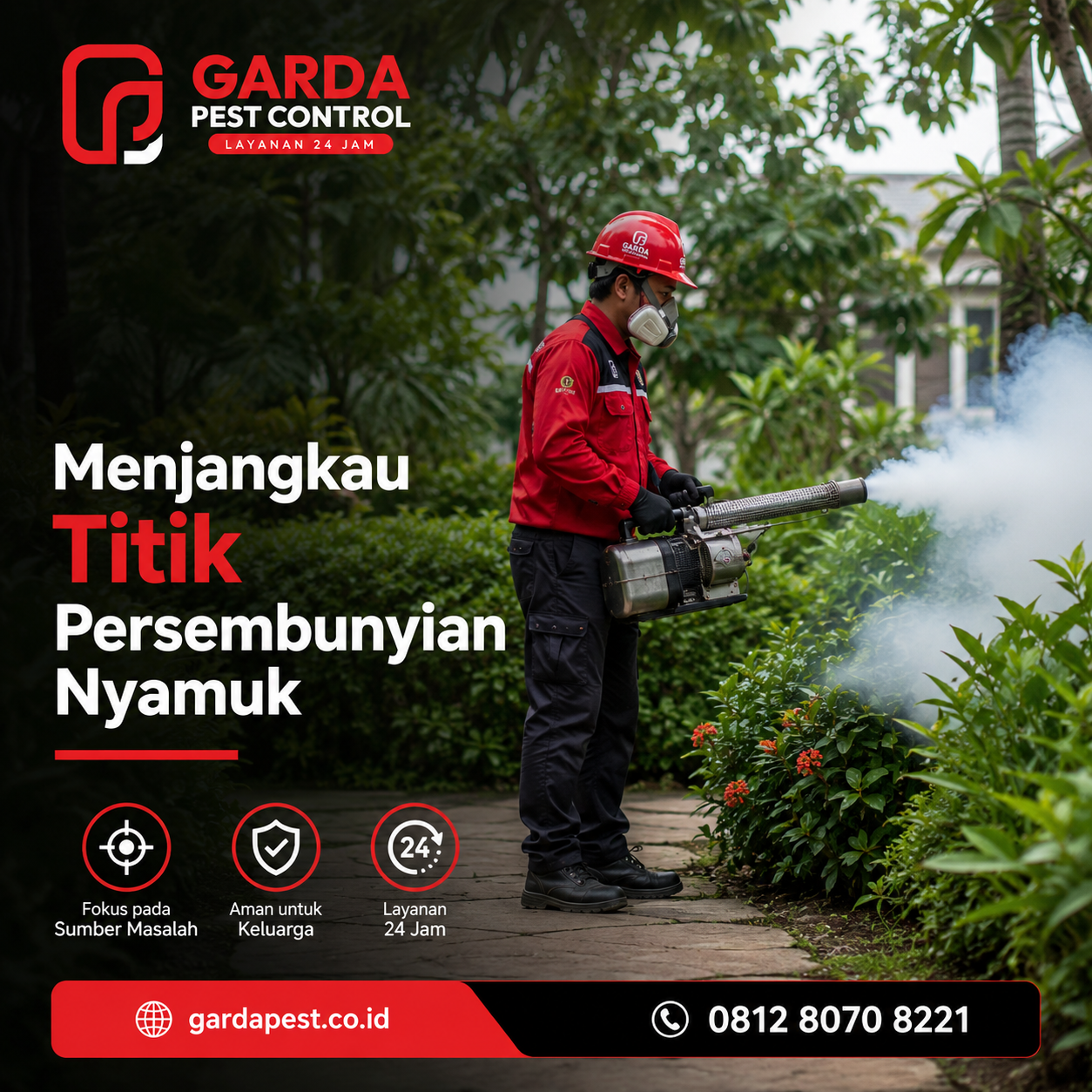 Garda Pest Control: Solusi Fogging Nyamuk Profesional Bogor untuk Lingkungan Sehat