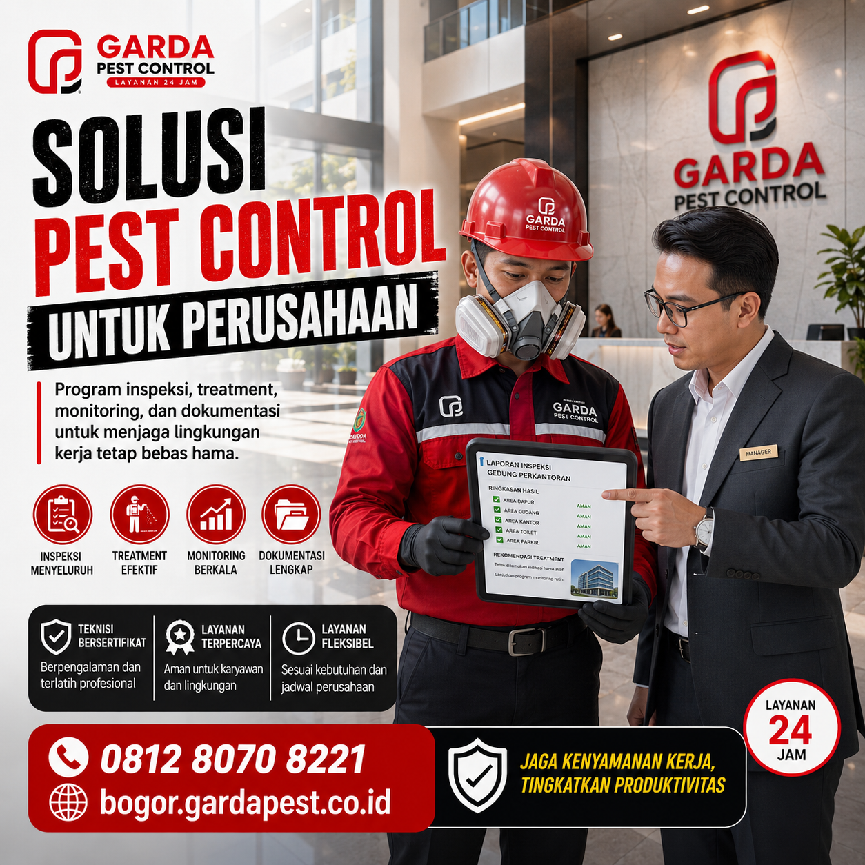 Jasa Pest Control Bogor: Ahlinya Pembasmi Hama di Bogor No.1