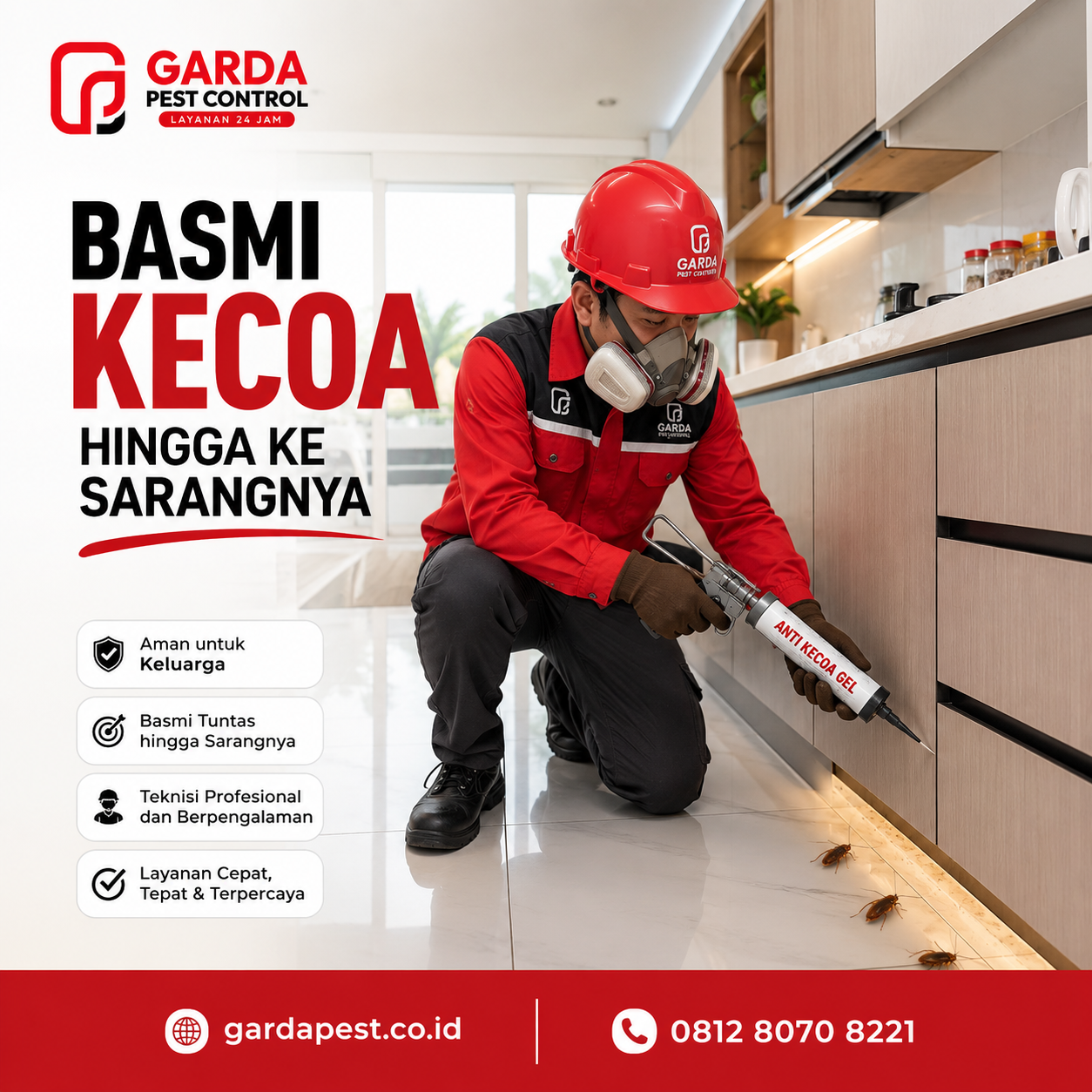 Jasa Pembasmi Kecoa Cepat dan Bergaransi Bogor: Penanganan Profesional untuk Lingkungan Bersih
