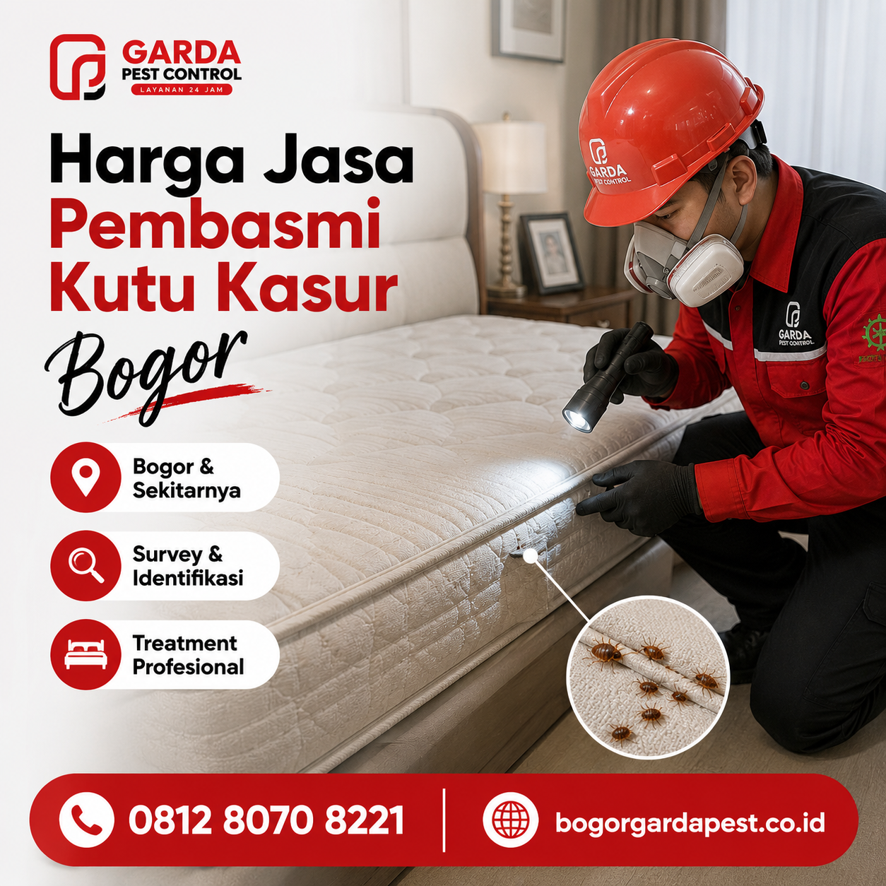 Harga Jasa Pembasmi Kutu Kasur Bogor dan Panduan Lengkap Pembasmian Total