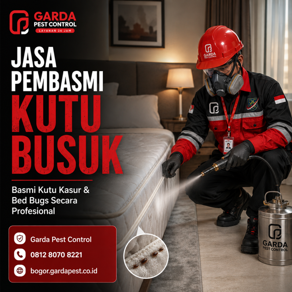 Biaya Jasa Pembasmi Kutu Busuk di Bogor